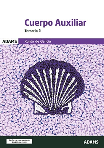 Temario 2 Cuerpo Auxiliar Xunta de Galicia, de VARIOS AUTORES | portada del libro
