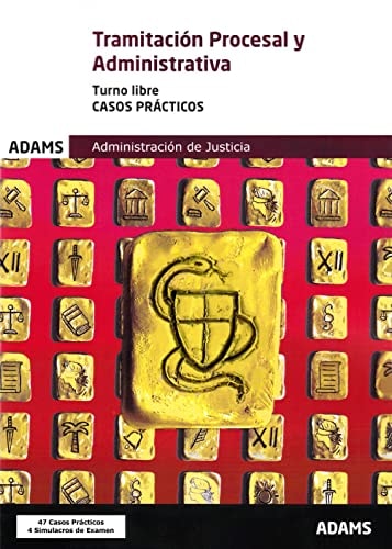 TRAMITACION PROCESAL Y ADMINISTRATIVA (TURNO LIBRE) - CASOS PRACTICOS | portada del libro