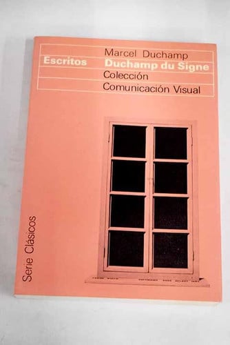 Escritos, de DUCHAMP | portada del libro