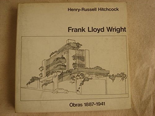 Frank Lloyd Wright, de HITCHCOCK | portada del libro