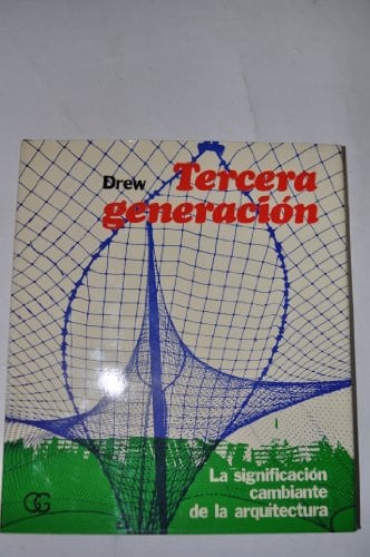 Tercera generación, de DREW | portada del libro