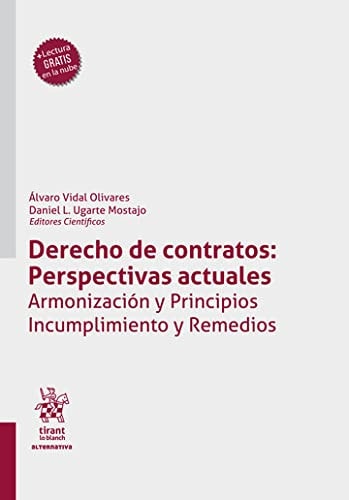 DERECHO DE CONTRATOS PERSPECTIVAS ACTUALES. ARMONIZACION Y, de VIDAL OLIVARES | portada del libro