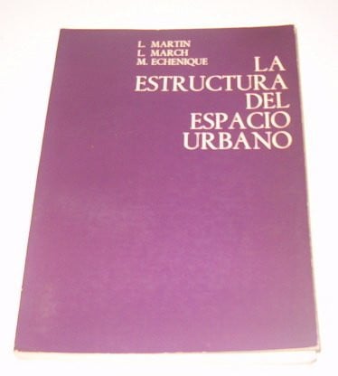 La estructura del espacio urbano, de MARTIN | portada del libro