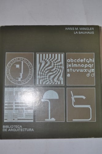 La Bauhaus, de WINGLER | portada del libro