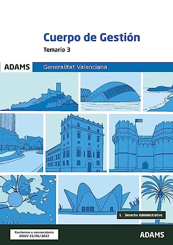 TEMARIO 3 CUERPO DE GESTION DE LA GENERALITAT VALENCIANA, de VARIOS AUTORES | portada del libro