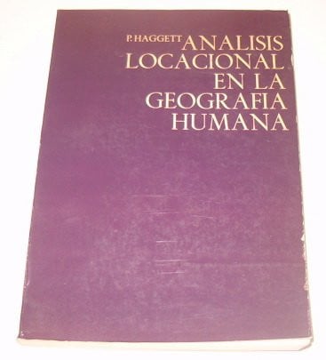 Análisis locacional en la geograf¡a humana, de HAGGETT | portada del libro