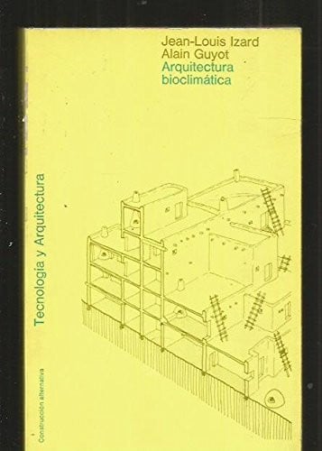 Arquitectura bioclimática, de IZARD | portada del libro