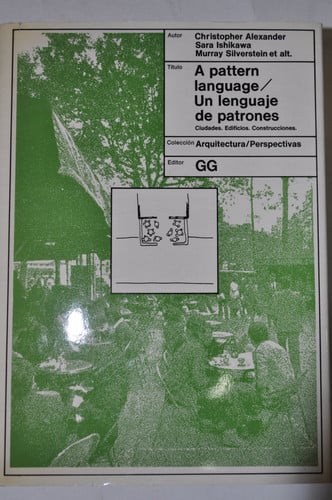 El lenguaje de patrones, de ALEXANDER | portada del libro