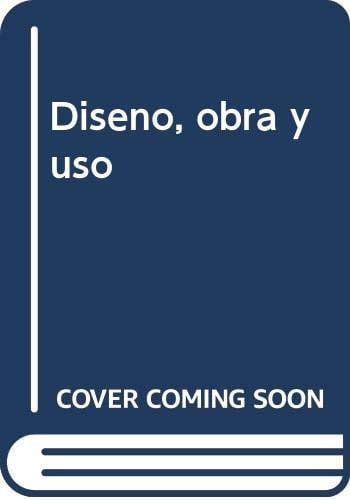 Diseño, obra y uso, de HARPER | portada del libro