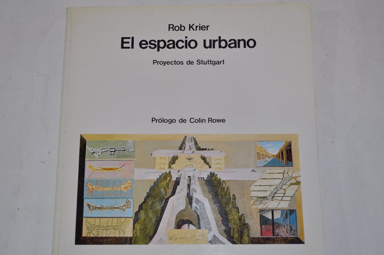 El espacio urbano, de KRIER | portada del libro