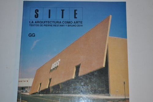 Site. La arquitectura como arte, de RESTANY | portada del libro