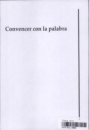 CONVENCER CON LA PALABRA, de DEMORY | portada del libro