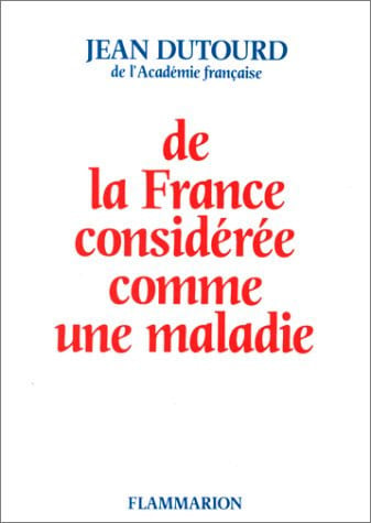 RANCE CONSID COMME MALAD, de DUTOURD JEAN | portada del libro