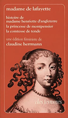 HISTOIRE DE MADAME HENRIETTE D'ANGLETERRE, de LA FAYETTE MADA | portada del libro