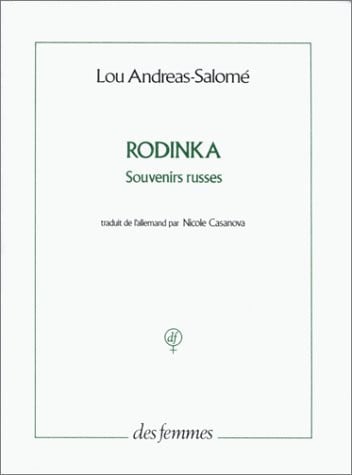 RODINKA, de ANDREAS-SALOME | portada del libro