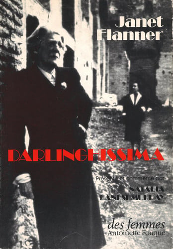 DARLINGHISSIMA, de FLANNER JANET | portada del libro