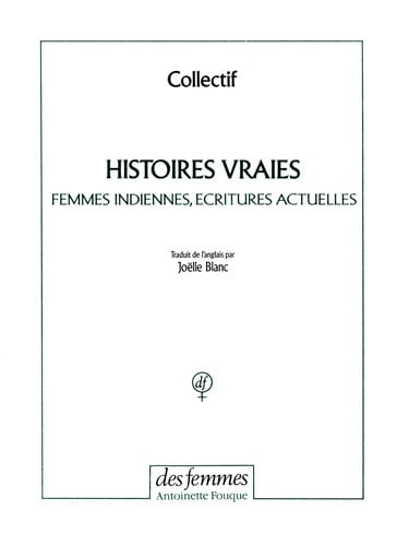 HISTOIRES VRAIES, de COLLECTIF DE FE | portada del libro