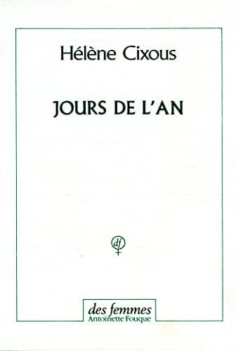 JOURS DE L'AN, de CIXOUS HELENE | portada del libro