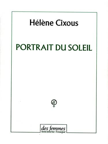 Portrait du soleil, de CIXOUS HELENE | portada del libro