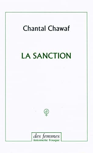 LA SANCTION, de CHAWAF CHANTAL | portada del libro