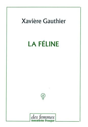 LA FELINE, de GAUTHIER XAVIER | portada del libro