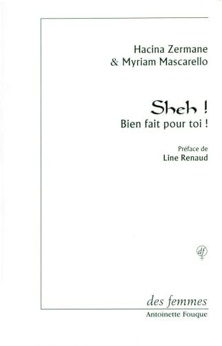 SHEH BIEN FAIT POUR TOI, de ZERMANE HACINA | portada del libro