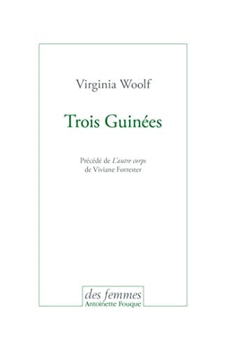TROIS GUINEES, de WOOLF VIRGINIA | portada del libro
