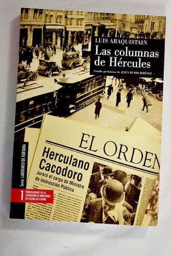 COLUMNAS DE HERCULES, LAS, de ARAQUISTAIN | portada del libro