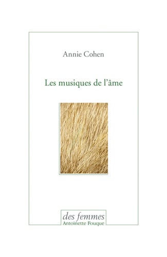 LES MUSIQUES DE L'AME, de COHEN ANNIE | portada del libro