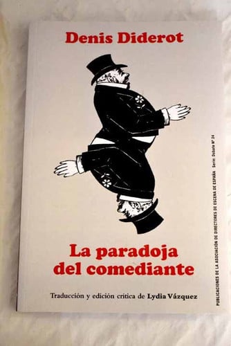 La paradoja del comediante, de Diderot | portada del libro