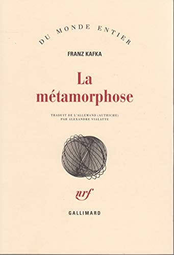 LA METAMORPHOSE, de Franz Kafka | portada del libro