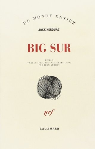 BIG SUR, de Kerouac | portada del libro