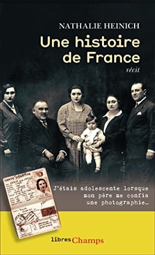 Une histoire de France, de HEINICH NATHALIE | portada del libro