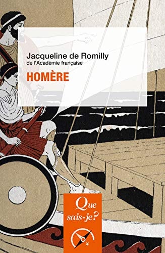 OMERE, de Jacqueline de Romilly | portada del libro