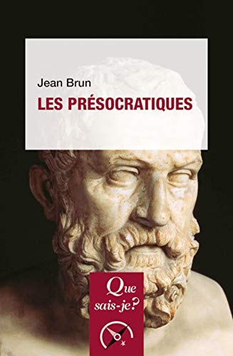 ES PRESOCRATIQUES, de Jean Brun | portada del libro