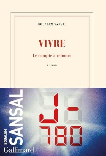 VIVRE, de Boualem Sansal | portada del libro