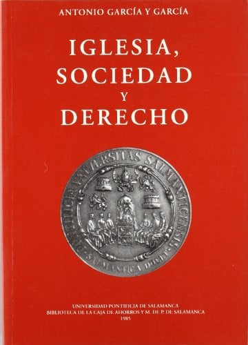 Iglesia, sociedad y derecho, de García y García | portada del libro