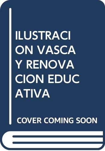 Ilustración vasca y renovación educativa, de Recarte Barriola | portada del libro