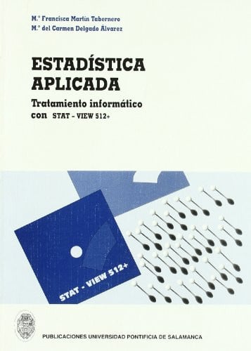 Estadística aplicada, de Martín Tabernero | portada del libro