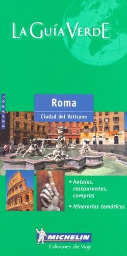 GUIA VERDE ROMA (ESPAÑOL), de SIN AUTOR | portada del libro