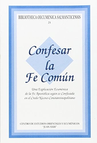 Confesar la fe común, de Varios autores | portada del libro