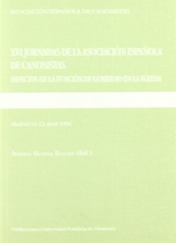 XVI Jornadas de la Asociación Española de Canonistas, de Varios autores | portada del libro