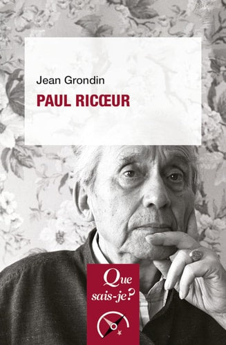 Paul Ricoeur, de Jean Grondin | portada del libro
