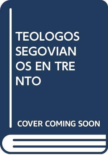 Teólogos segovianos en Trento, de Varios autores | portada del libro
