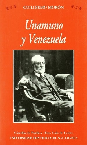 Unamuno y Venezuela, de Morón Díez | portada del libro