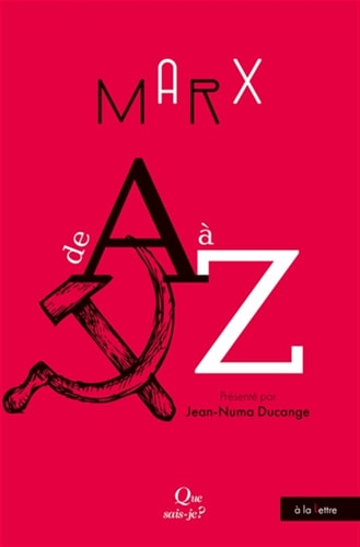 ARX DE A A Z, de Karl Marx | portada del libro