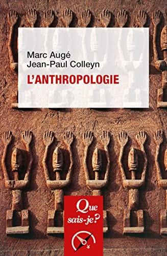 'ANTHROPOLOGIE, de Marc Augé | portada del libro
