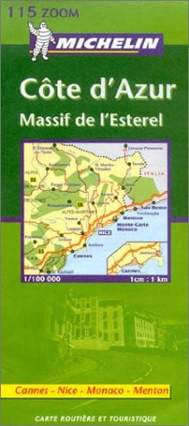 ZOOM COTE D'AZUR/MASSIF DE L'ESTEREL, de SIN AUTOR | portada del libro
