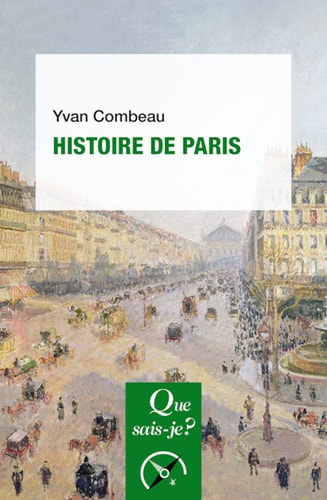 ISTOIRE DE PARIS, de Yvan Combeau | portada del libro