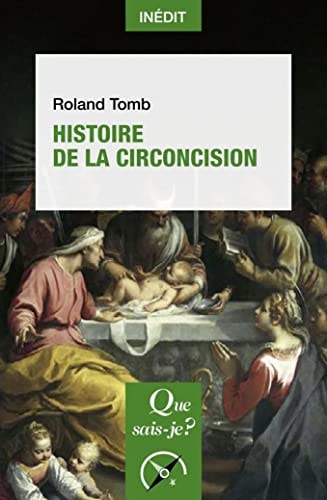 Histoire de la circoncision, de Roland Tomb | portada del libro